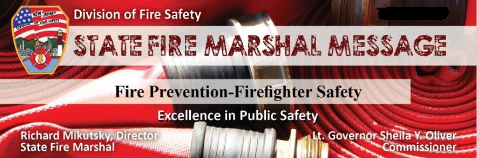 State Fire Marshal Message