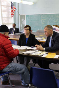 DOBI provides assistance at mobile offices following Superstorm Sandy