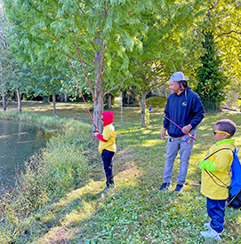 The Derby is a great way to learn how to fish together as a family. Photo by the DRBC.