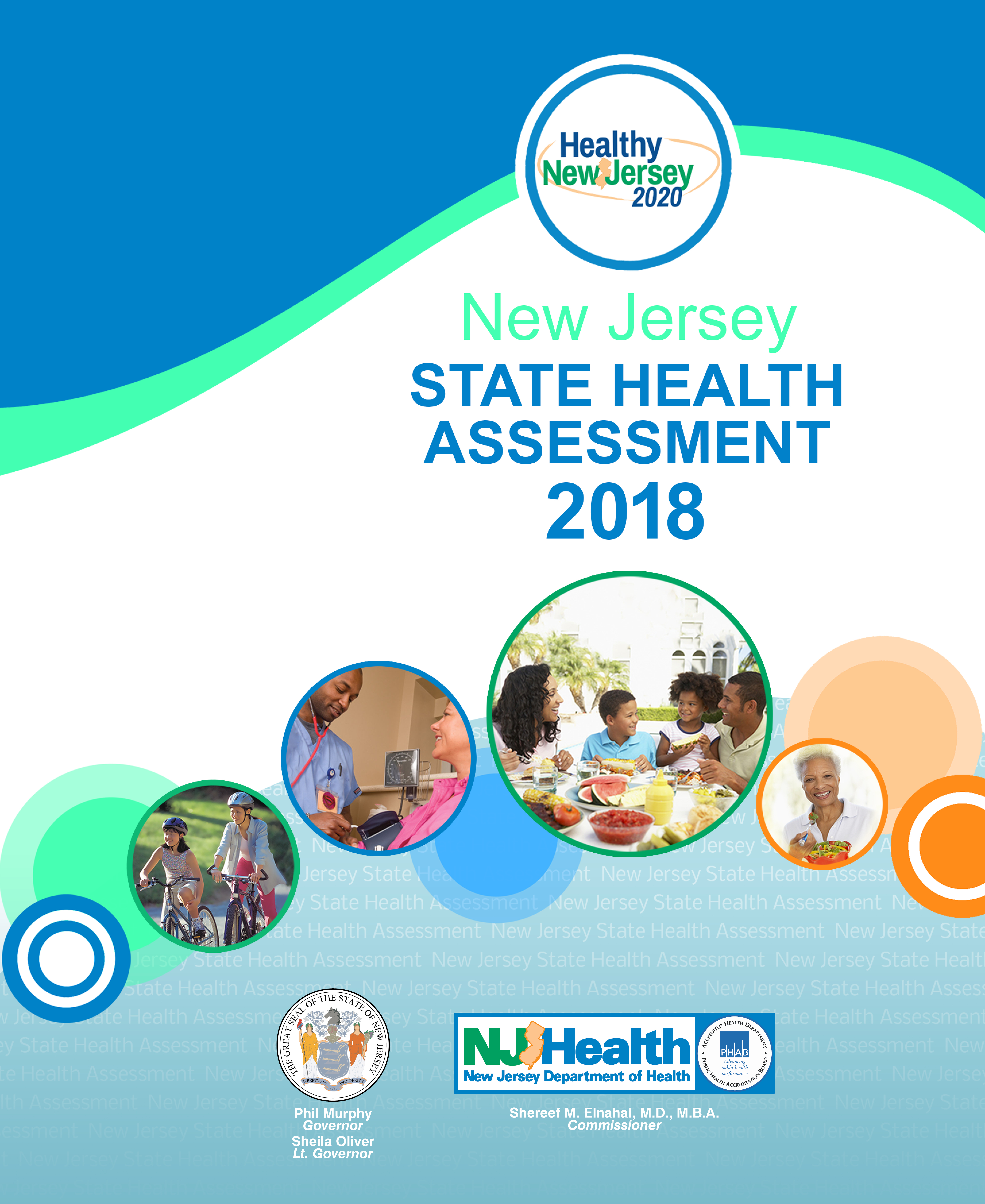 New Jersey State Health Assessment 2018 cover