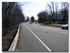 This view is of Route 46 looking east from the westerly project limits photo.