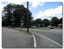 This view is of Route 183 looking west towards the Netcong Circle photo.